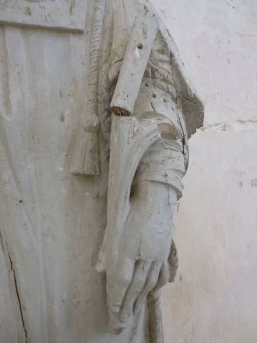 statue : Saint Gervais, détail