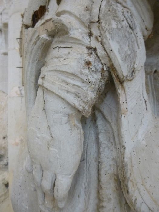 statue : Saint Gervais, détail