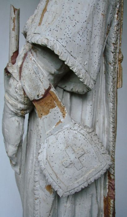 statue : Saint Gervais, détail