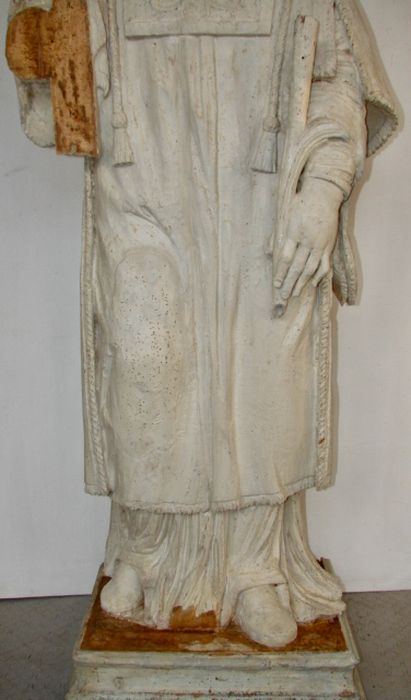 statue : Saint Gervais, détail