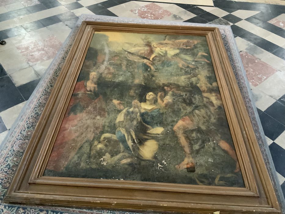 tableau : Martyre de sainte Lucie - © Ministère de la Culture (France), Médiathèque du patrimoine et de la photographie (département de la documentation), tous droits réservés 