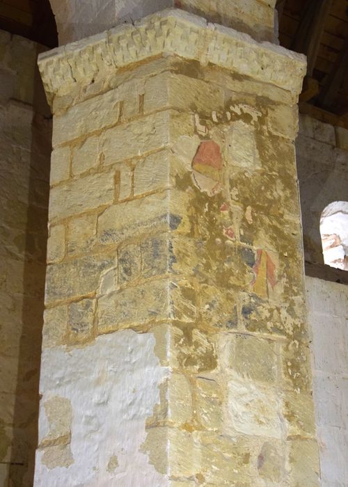 Croisée du transept, détail d’un pilier