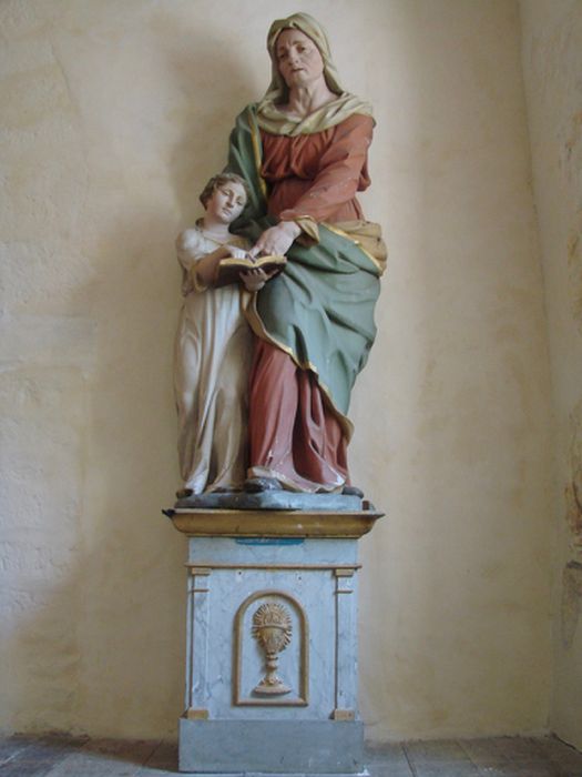 groupe sculpté : Education de la Vierge (l’)