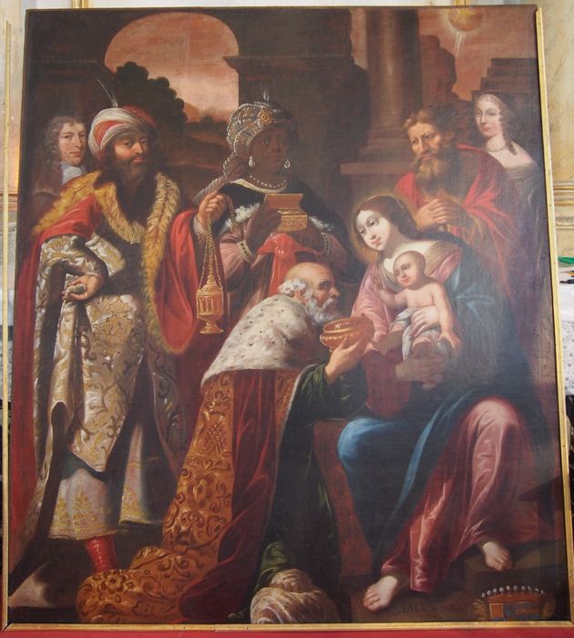 tableau : Adoration des Mages (l’)