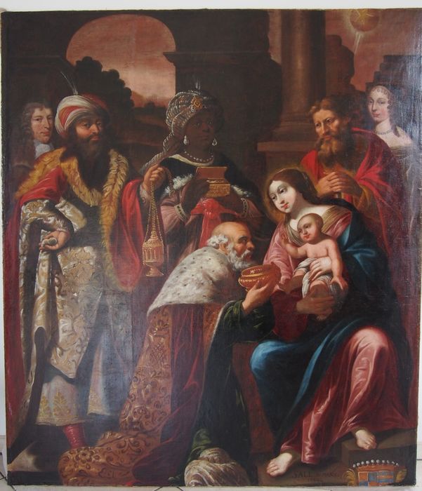 tableau : Adoration des Mages (l’)