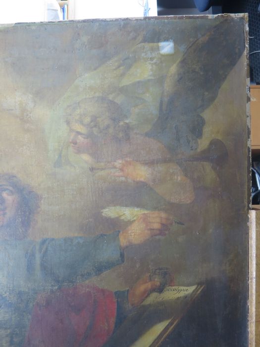 tableau : Saint Jean l’Évangéliste, détail