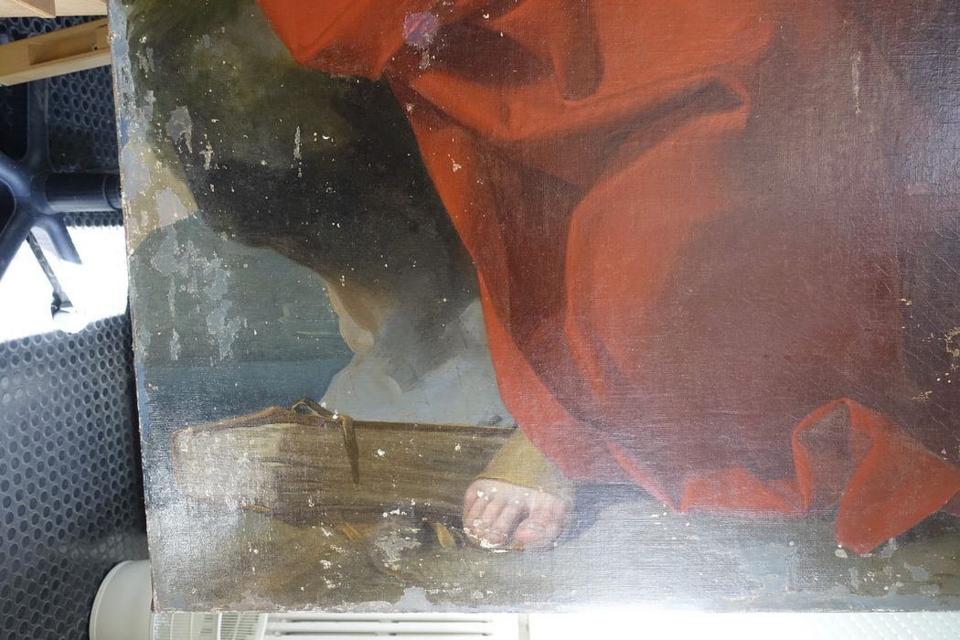 tableau : Saint Jean l’Évangéliste, détail