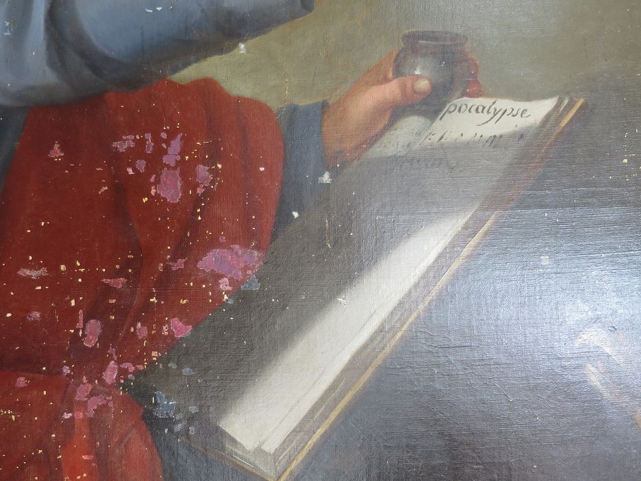 tableau : Saint Jean l’Évangéliste, détail