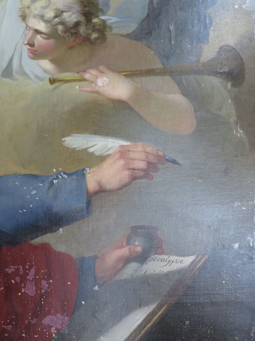 tableau : Saint Jean l’Évangéliste, détail