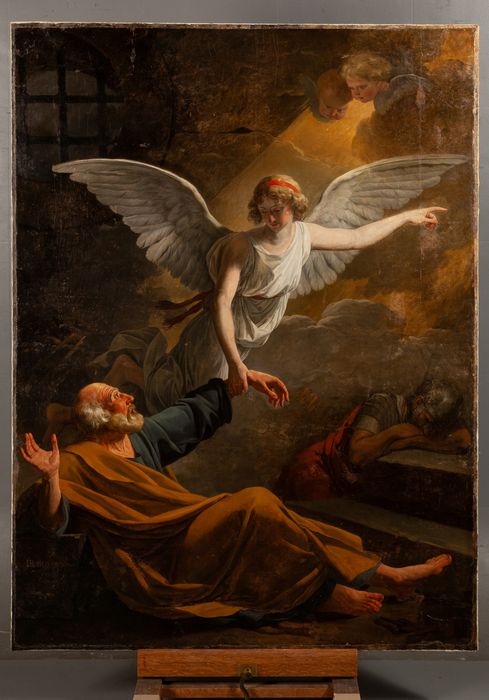 tableau : Délivrance de saint Pierre (La) - © Ministère de la Culture (France), Médiathèque du patrimoine et de la photographie (département de la documentation), tous droits réservés 