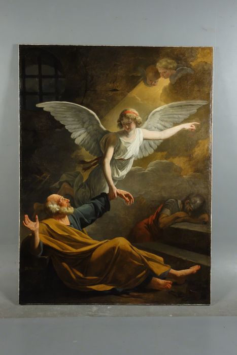 tableau : Délivrance de saint Pierre (La) - © Ministère de la Culture (France), Médiathèque du patrimoine et de la photographie (département de la documentation), tous droits réservés 