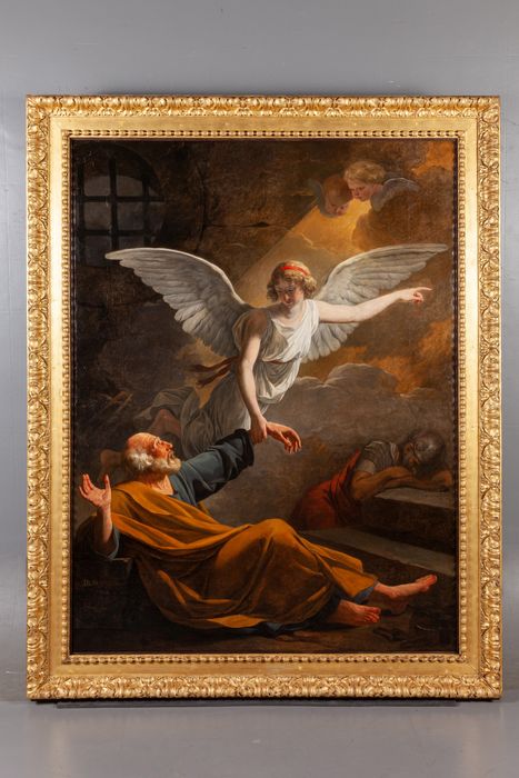 tableau : Délivrance de saint Pierre (La) - © Ministère de la Culture (France), Médiathèque du patrimoine et de la photographie (département de la documentation), tous droits réservés 