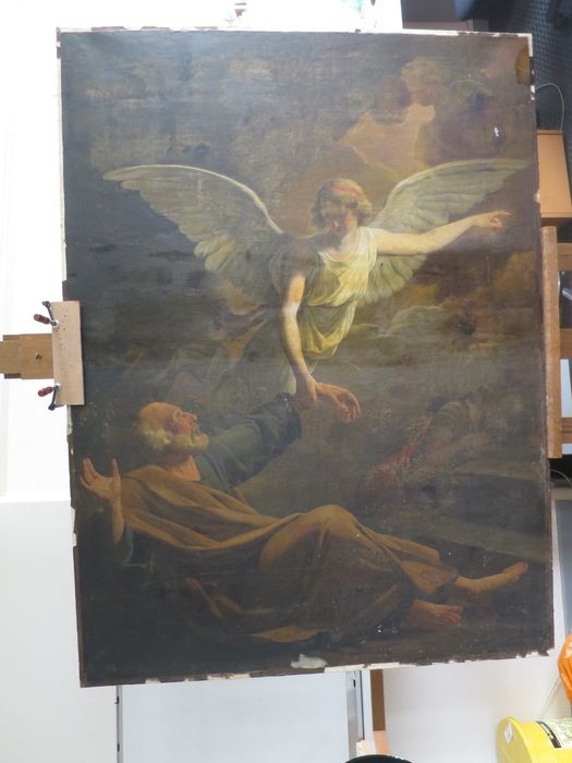 tableau : Délivrance de saint Pierre (La)