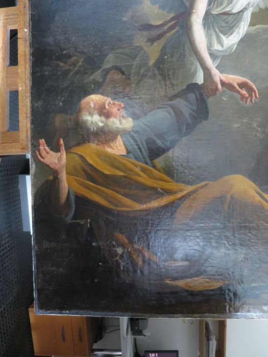 tableau : Délivrance de saint Pierre (La), détail
