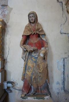 groupe sculpté : Education de la Vierge (l’)