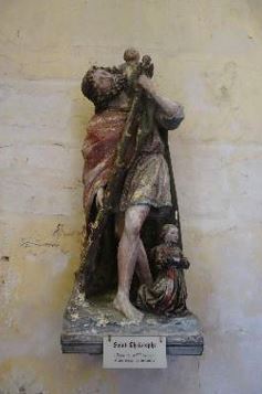 Statue : saint Christophe