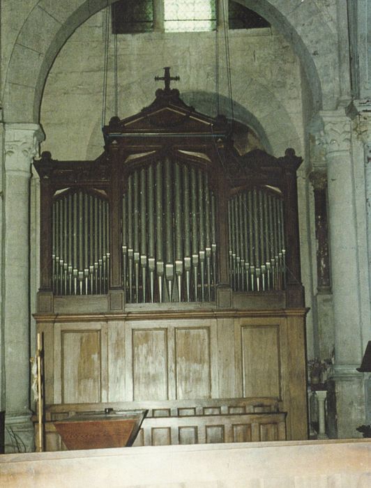 Orgue de tribune : partie instrumentale de l'orgue