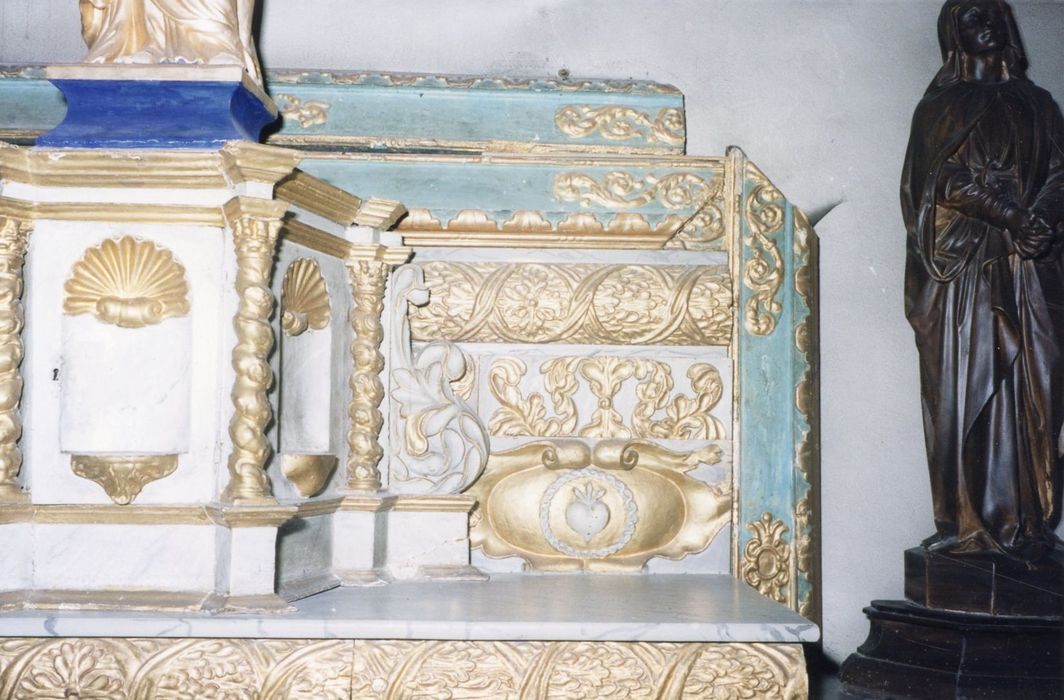 autel de la 1er chapelle nord, détail