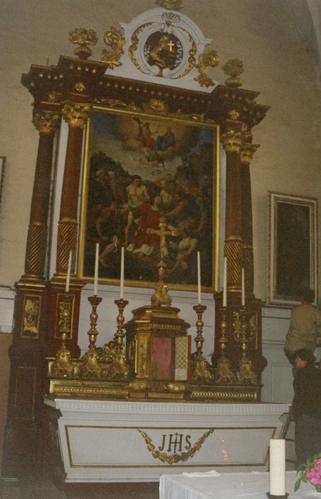 autel, retable, tabernacle (maître-autel)