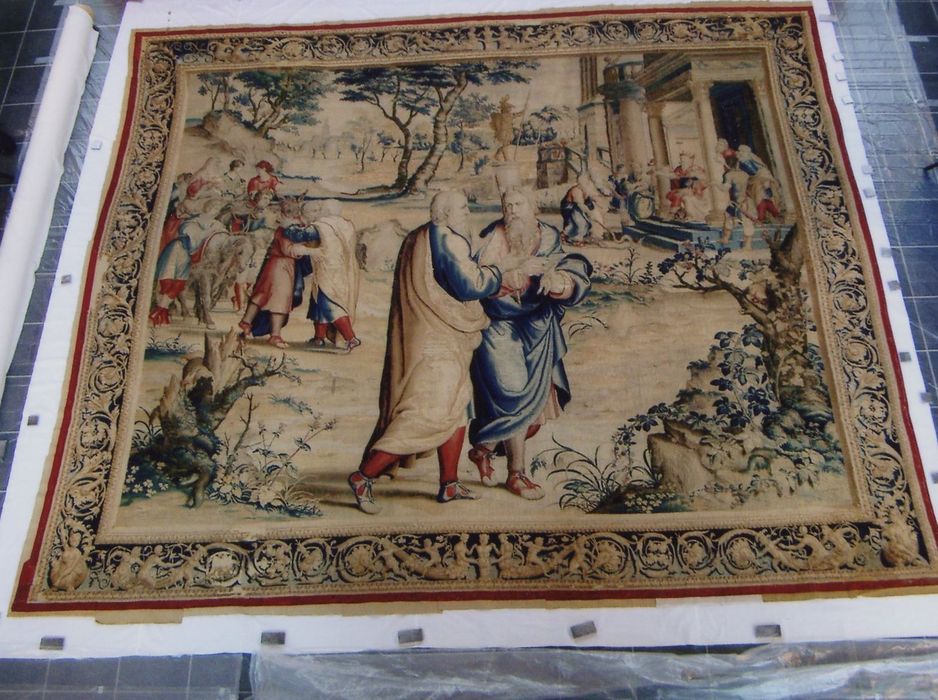 pièce murale : Moïse devant pharaon