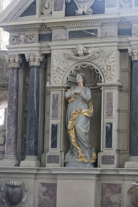 statue : Vierge de l’Immaculée conception