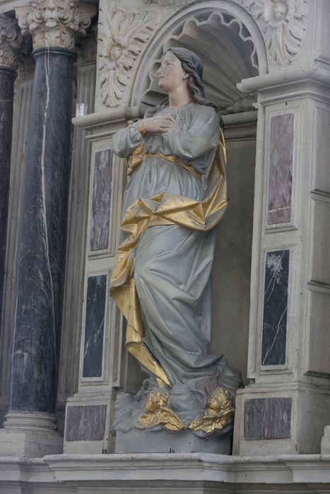 statue : Vierge de l’Immaculée conception