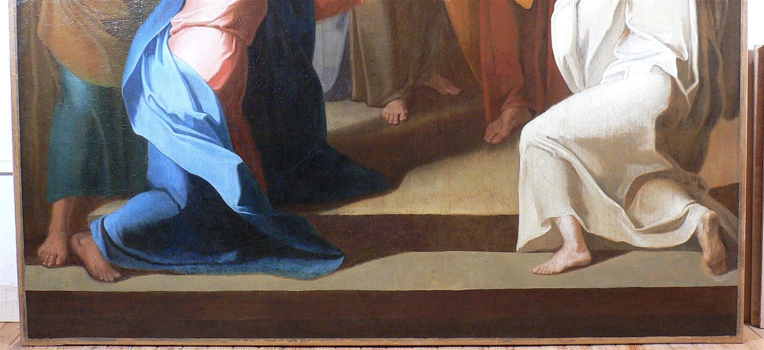 tableau : Présentation de Jésus au temple (la), détail