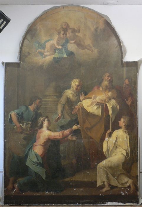 tableau : Présentation de Jésus au temple (la)