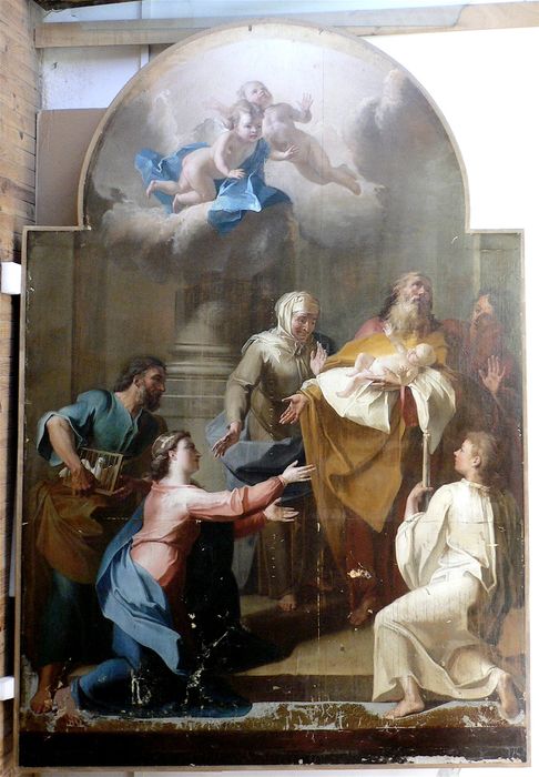 tableau : Présentation de Jésus au temple (la)