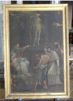 Tableau : Scène de martyr