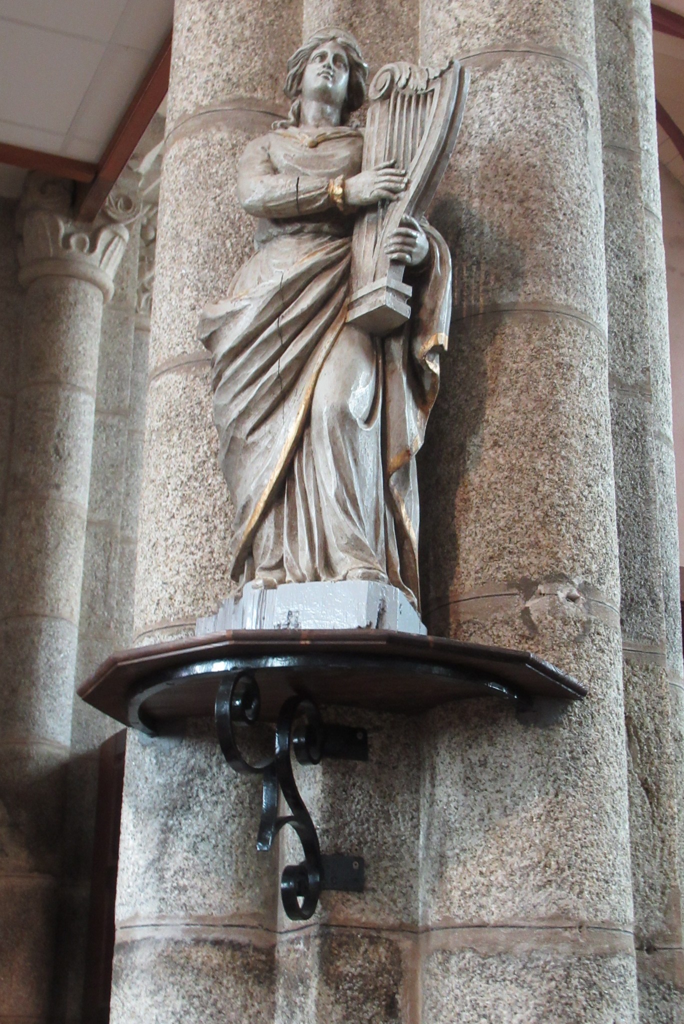 statue : Sainte Cécile