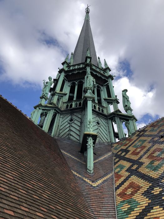 flèche de la croisée du transept