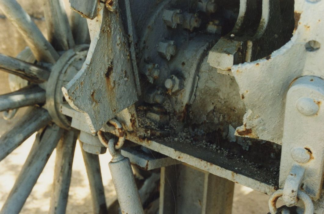 canon type de Bange, détail