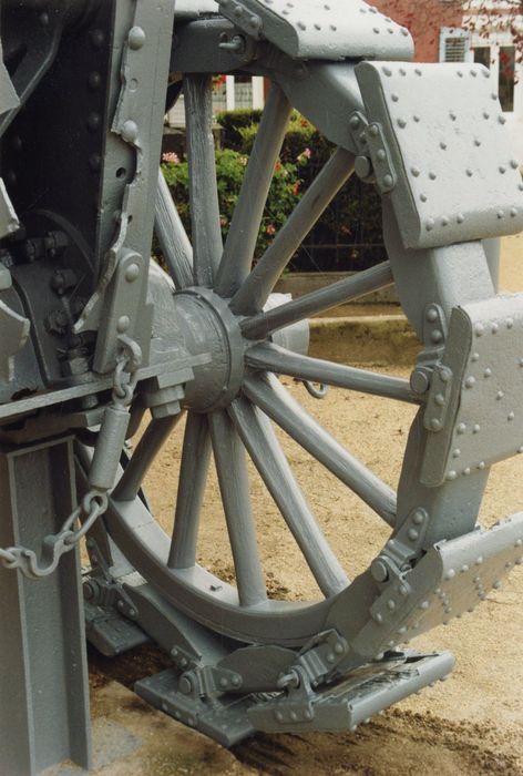 canon type de Bange, vue partielle