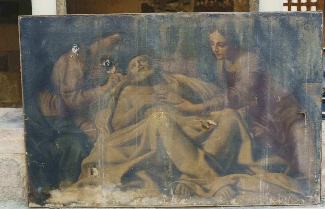 tableau : Mort de Saint Joseph