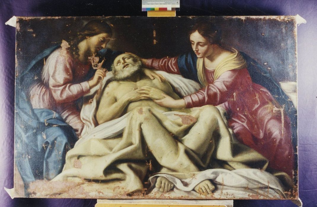 tableau : Mort de Saint Joseph