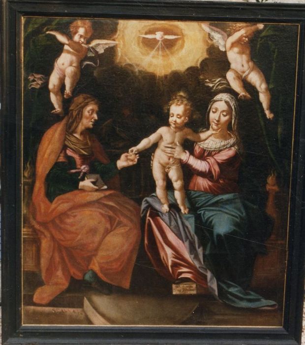 Tableau : Marie Jésus et sainte Anne