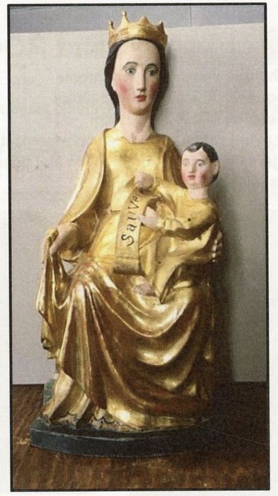 statue : Vierge à l'Enfant (photocopie numérisée)