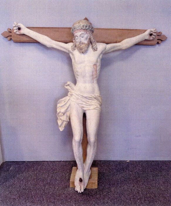 statue : Christ en croix (photocopie numérisée)