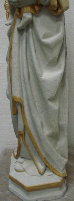 statue : Vierge à l'Enfant, détail