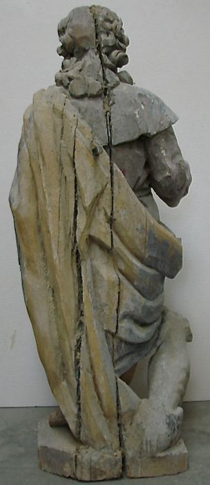 statue : Saint Roch, revers