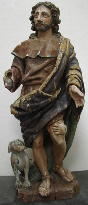statue : Saint Roch
