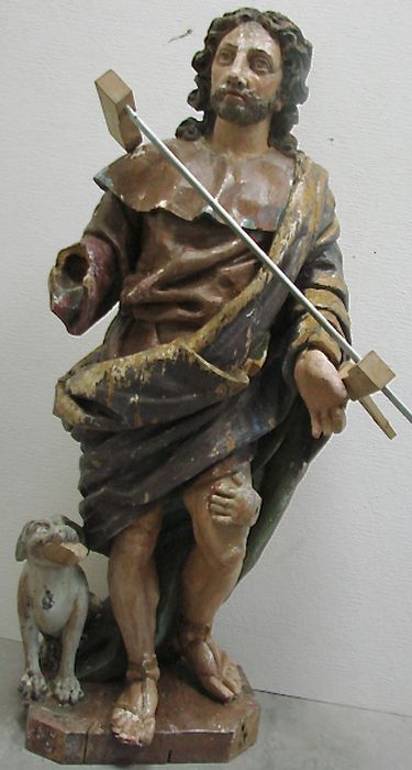 statue : Saint Roch