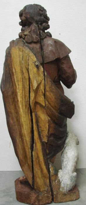 statue : Saint Roch, revers