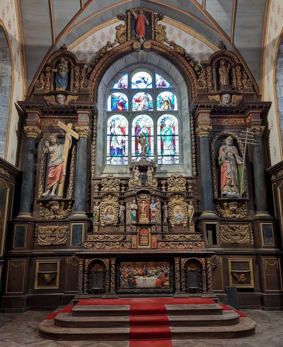 maître-autel, tabernacle, retable