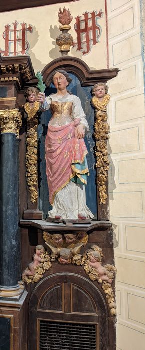 statue : Sainte martyre