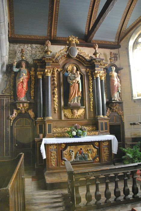 autel, retable de Saint-Joseph