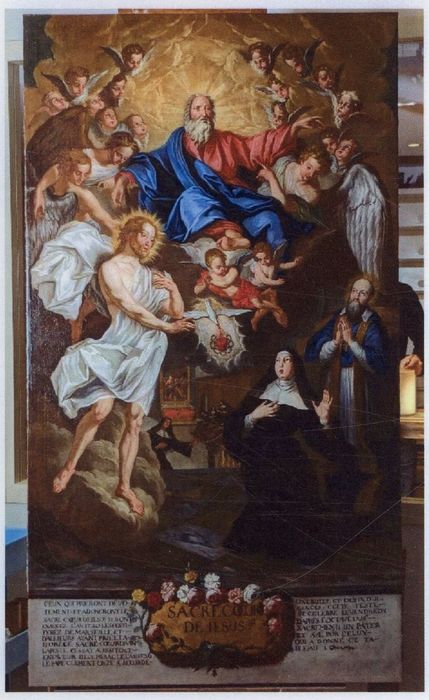 tableau : Apparition de la Trinité