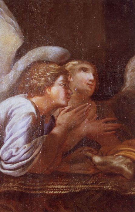 tableau : Mort de Saint Joseph, détail - © Ministère de la Culture (France), Médiathèque du patrimoine et de la photographie (département de la documentation), tous droits réservés 