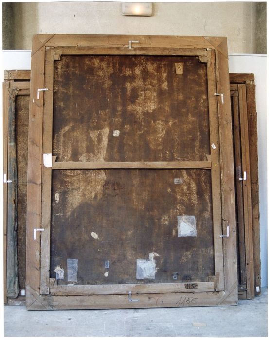 tableau : Résurrection de Lazare (la) (revers) - © Ministère de la Culture (France), Médiathèque du patrimoine et de la photographie (département de la documentation), tous droits réservés 